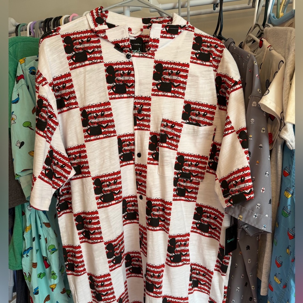 Disney x Keith Haring Mickey button up